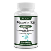 Vitamin B6 - Immunity Mood Support Tecepec Adults Boost - nutriamazonia