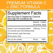 Vitamin C And Zinc - Immune Support Kexinsh Adults Boost - nutriamazonia