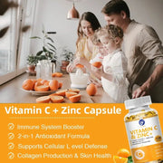 Vitamin C And Zinc - Immune Support Kexinsh Adults Boost - nutriamazonia
