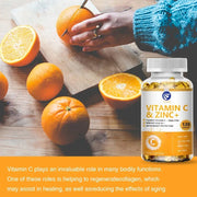 Vitamin C And Zinc - Immune Support Kexinsh Adults Boost - nutriamazonia