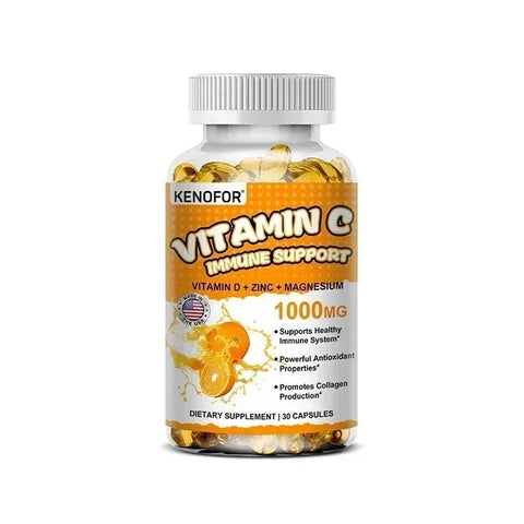Vitamin C Immune Support - Boosts Daily Immunity - nutriamazonia