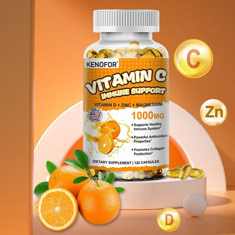 Vitamin C Immune Support - Boosts Daily Immunity - nutriamazonia