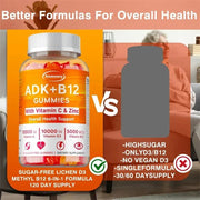 Vitamin D3 Gummies - Immune Support Xemenry Adults Boost - nutriamazonia