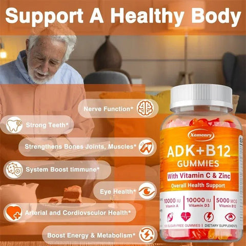Vitamin D3 Gummies - Immune Support Xemenry Adults Boost - nutriamazonia