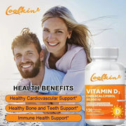 Vitamin D3 - Immune Support 5000IU Coolkin Adults Boost - nutriamazonia