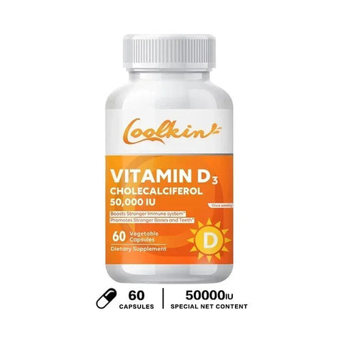 Vitamin D3 - Immune Support 5000IU Coolkin Adults Boost - nutriamazonia