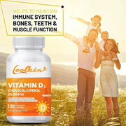 Vitamin D3 - Immune Support 5000IU Coolkin Adults Boost - nutriamazonia