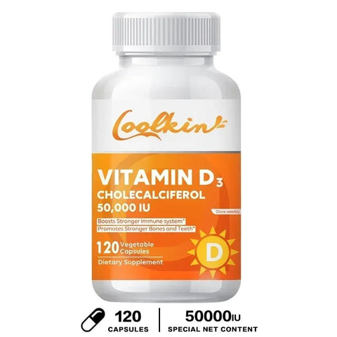 Vitamin D3 - Immune Support 5000IU Coolkin Adults Boost - nutriamazonia