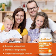 Vitamin D3 - Immune Support 5000IU Coolkin Adults Boost - nutriamazonia