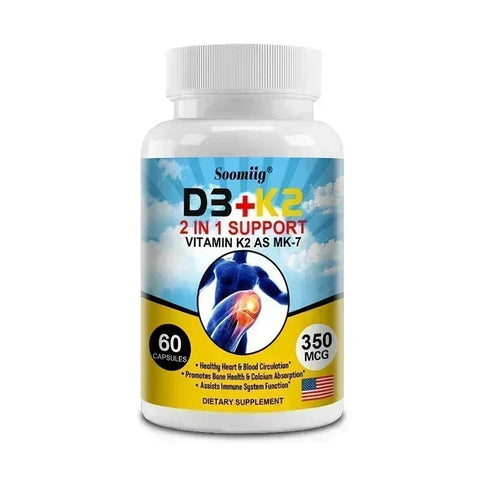 Vitamin D3 K2 - Bone And Immune Support NutriAmazonia Adults - nutriamazonia
