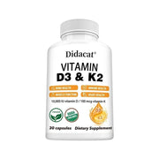 Vitamin D3 K2 - Bone Health Immune Support Didacat Adults - nutriamazonia
