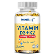 Vitamin D3 K2 - Bone Strength Nutriamazonia Adults Powerful - nutriamazonia