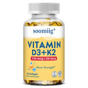 Vitamin D3 K2 - Bone Strength Nutriamazonia Adults Powerful - nutriamazonia