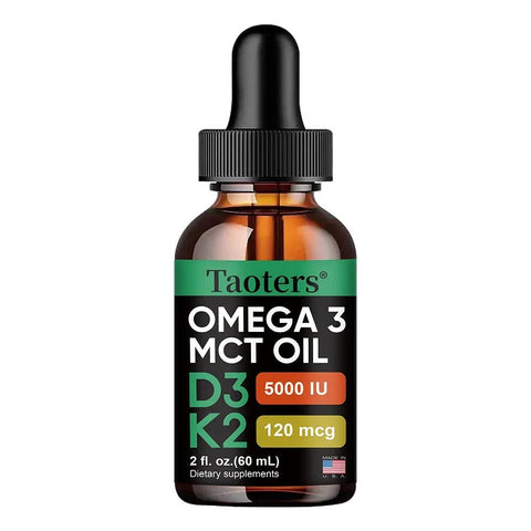 Vitamin D3 K2 Drops - Immune And Bone Support Taoters - nutriamazonia
