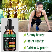 Vitamin D3 K2 Drops - Immune And Bone Support Taoters - nutriamazonia