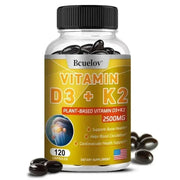 Vitamin D3 K2 MK7 - Immune Health Bcuelov Adults Vital - nutriamazonia