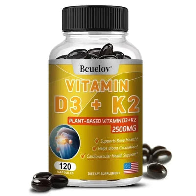 Vitamin D3 K2 MK7 - Immune Health Bcuelov Adults Vital - nutriamazonia