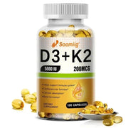 Vitamin D3 K2 MK7 - Supports Strong Bones And Immune Health Nutriamazonia Adults Boost - nutriamazonia