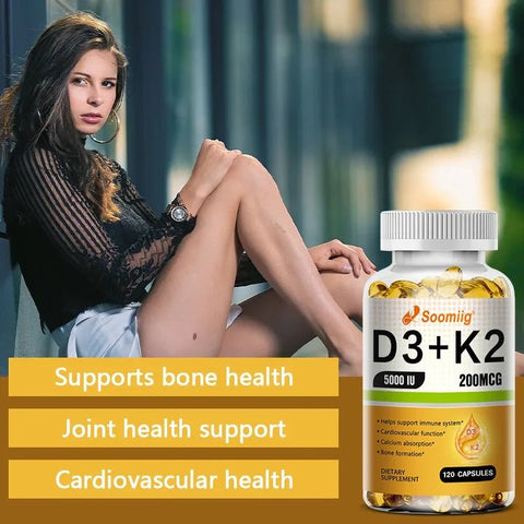 Vitamin D3 K2 MK7 - Supports Strong Bones And Immune Health Nutriamazonia Adults Boost - nutriamazonia