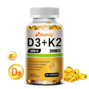 Vitamin D3 K2 MK7 - Supports Strong Bones And Immune Health Nutriamazonia Adults Boost - nutriamazonia
