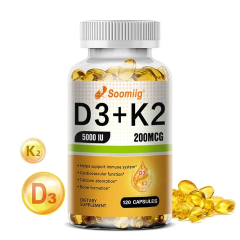 Vitamin D3 K2 MK7 - Supports Strong Bones And Immune Health Nutriamazonia Adults Boost - nutriamazonia