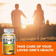 Vitamin D3 K2 MK7 - Supports Strong Bones And Immune Health Nutriamazonia Adults Boost - nutriamazonia