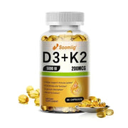 Vitamin D3 K2 MK7 - Supports Strong Bones And Immune Health Nutriamazonia Adults Boost - nutriamazonia