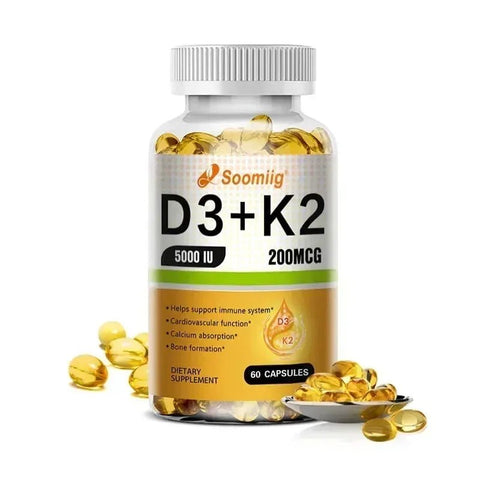 Vitamin D3 K2 MK7 - Supports Strong Bones And Immune Health Nutriamazonia Adults Boost - nutriamazonia