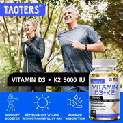 Vitamin D3 K2 - Supports Teeth Bone Health and Calcium Metabolism Nutriamazonia Adults Premium - nutriamazonia