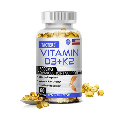 Vitamin D3 K2 - Supports Teeth Bone Health and Calcium Metabolism Nutriamazonia Adults Premium - nutriamazonia