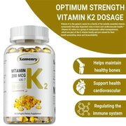 Vitamin K2 MK-7 - Easy Absorption Nutriamazonia Adults Vital - nutriamazonia