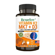 Vitamin K2 MK7 - 2-In-1 Calcium Support Nutriamazonia Adults - nutriamazonia