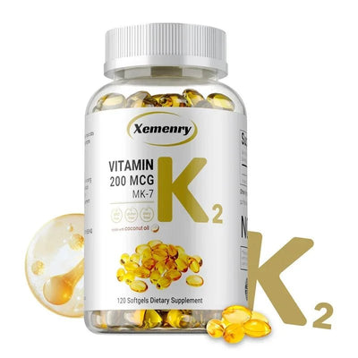 Vitamin K2 MK7 - Immune Heart Support Xemenry Adults Daily - nutriamazonia