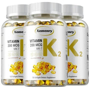 Vitamin K2 MK7 - Immune Heart Support Xemenry Adults Daily - nutriamazonia