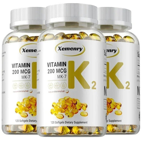Vitamin K2 MK7 - Immune Heart Support Xemenry Adults Daily - nutriamazonia