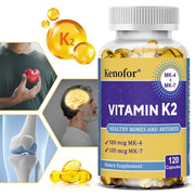 Vitamin K2 MK7 - Supports Bone Health Kenofor Adults Pro - nutriamazonia