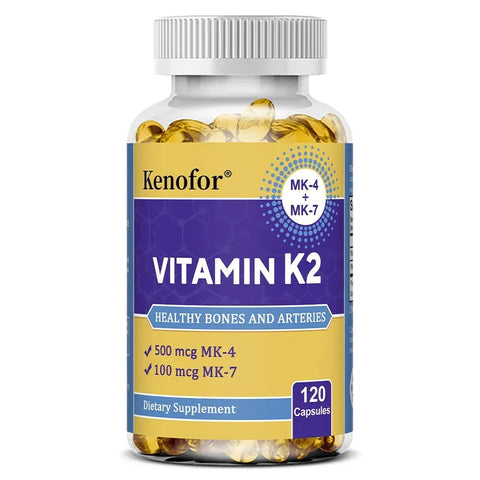 Vitamin K2 MK7 - Supports Bone Health Kenofor Adults Pro - nutriamazonia