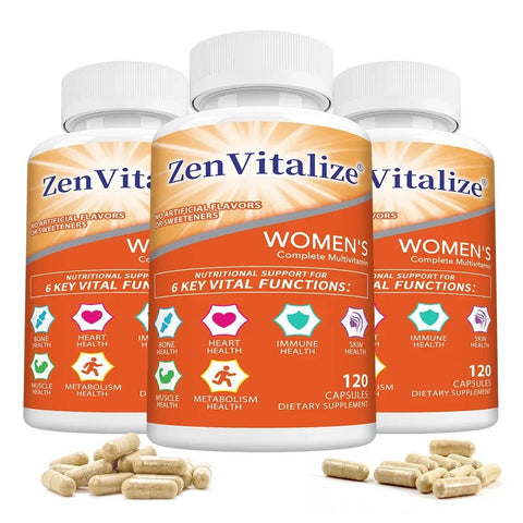Women's Multivitamin - Bone & Immune Health ZenVitalize - nutriamazonia