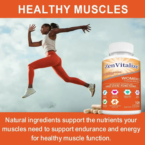 Women's Multivitamin - Bone & Immune Health ZenVitalize - nutriamazonia