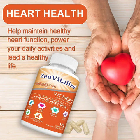 Women's Multivitamin - Bone & Immune Health ZenVitalize - nutriamazonia